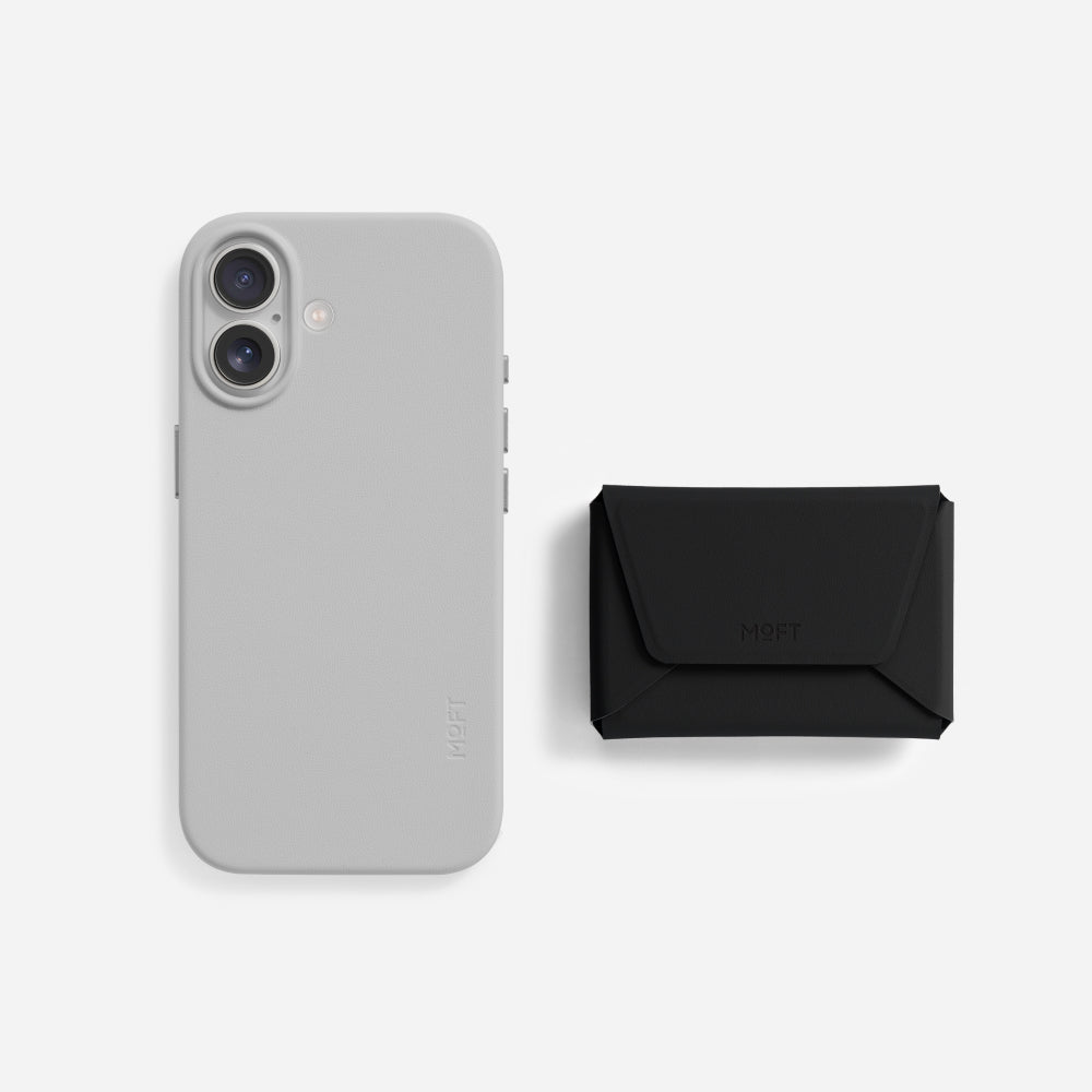 【未使用】モフト MOFT iPhone17ケース&多目的カードケース＆スタンド MOFT（モフト）多機能カードケース＆スタンドMOVAS™レザーセット