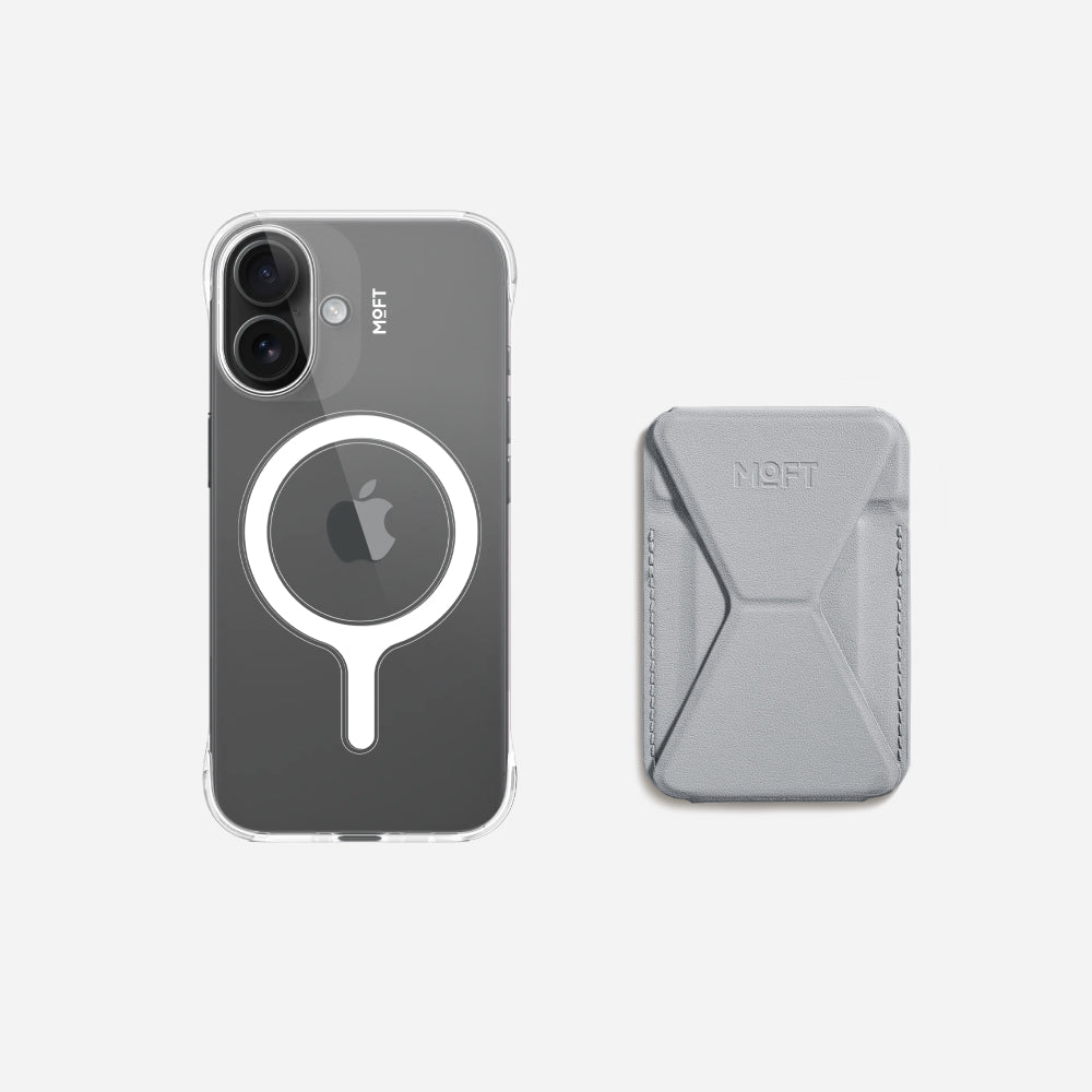 iPhone 16シリーズ MagSafe対応クリアケース&スタンドセット – MOFT Japan