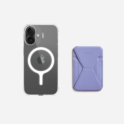 iPhone 16シリーズ MagSafe対応クリアケース&スタンドセット
