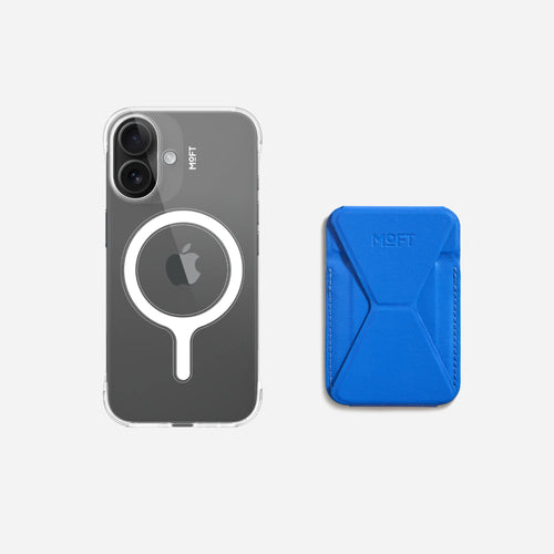 iPhone 16シリーズ MagSafe対応クリアケース&スタンドセット
