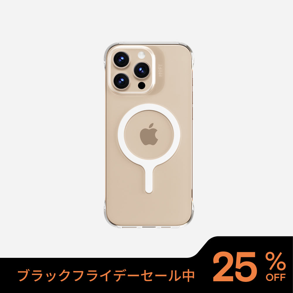 iPhone 16シリーズ MagSafe対応クリアケース