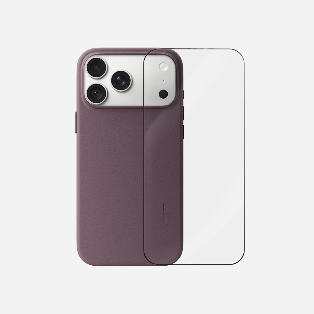 iPhone 18 シリーズ対応 MOVAS™レザーケース＆ガラスフィルムセット