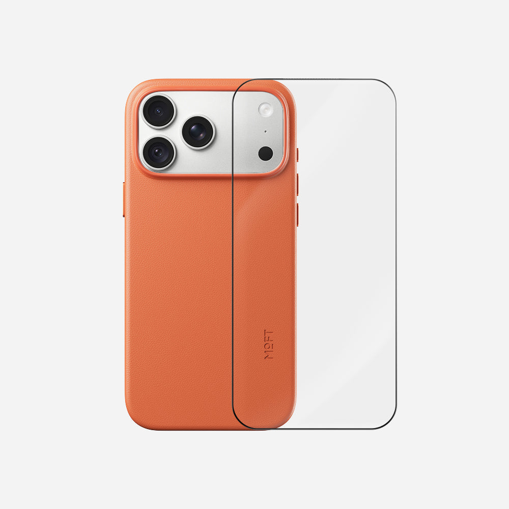 iPhone 18 シリーズ対応 MOVAS™レザーケース＆ガラスフィルムセット