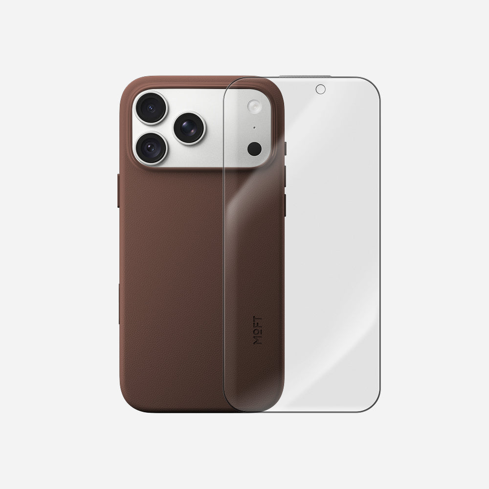 iPhone 18 シリーズ対応 MOVAS™レザーケース＆ガラスフィルムセット